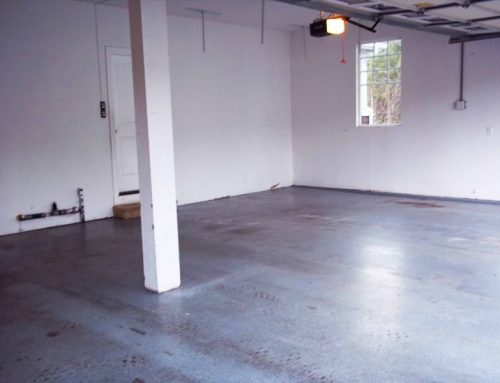 Before & After Setting of Floor Coating